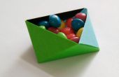 Dreieckige modulare Origami-Schachtel