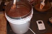 Schokolade temperieren Pot