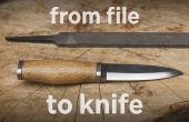 Aus Datei, Messer (mit einfachen Werkzeugen)