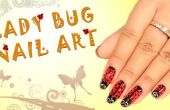 Wie Sie tun Lady Bug Nail Art
