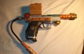 Funktionale Steampunk Airsoft Pistole