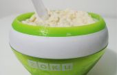 3 Zutaten leicht gefrorenen Joghurt