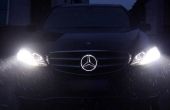 Mercedes Benz LED beleuchtete Kühlergrill Emblem zu installieren