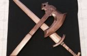 Skyrim Holz geschnitzt Waffen