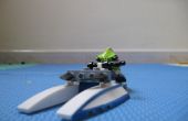 LEGO-Raumschiff mit Alien