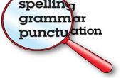 Wie Sie Ihre Rechtschreib- und Grammatikfehler Fehler beheben