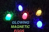 Glühende magnetische Eiern