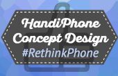Konzeptionelle Telefondesign HandiPhone