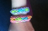 Das Hexagon Rainbow Loom Armband