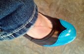 DIY-malte Wingtip Schuhe