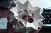 Origami Icosidodecahedron, keine Notwendigkeit für Kleber