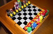 Klassisches Videospiel-Schach-Set