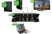 Die Xbox 360 zu zucken Seperate Sound (ohne Monitorboxen) eine ältere VGA/DVI-PC-Monitor mit Streaming-