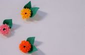 Wie erstelle ich Quilled gesäumt mit Papierkunst Quilling Blumen | DIY