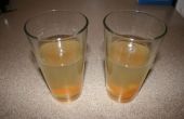 Honig-Orangen-Sirup Soda