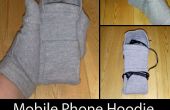 Handy-Hoodie und SMS Handschuhe