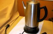 Reparatur einer schnurlose elektrische Kaffeemaschine (ähnlich einem Wasserkocher)
