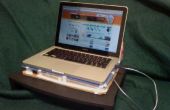 USB-Powered Karton Laptop Cooling Tray