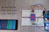 Bluetooth-Dot-Matrix-Display mit Arduino