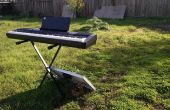 Solarbetriebene Klaviertastatur