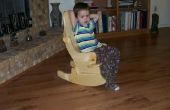 Childs Rocking Chair ohne Nägel oder Schrauben. 