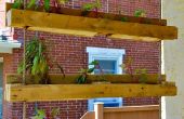 Paletten-Projekt inspiriert! Die hängenden Gärten von Paletten auf Pflanzer machen
