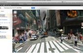 Apokalyptische Landschaft auf Google Streetview