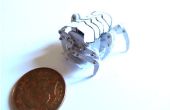 Mikro-Papier-Roboter (Cyborg Krabbe)