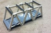 Bauen eine Fachwerkbrücke Modell