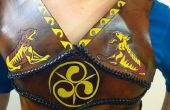 Custom Fit Leder Rüstung Brust Platte keltischen Edition