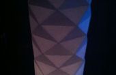 Einfache Origami-Lampe