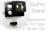 GoPro-Stand Binder Clips