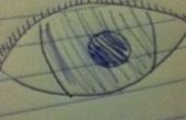 Zeichnung ein Auge