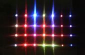 Sound aktiviert 4 X 7 RGB LED Matrix