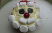 Süßes Gesicht Santa Cupcakes mit kleinem Budget! 