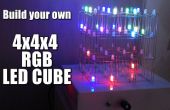 Bauen Sie Ihre eigenen 4 x 4 x 4 RGB-LED-Würfel