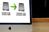 Ändern einen iMac HDD