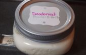 Wie machen Sie ungiftig Deodorant - probiotische