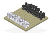 3D Chess Set gedruckt
