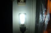 Steampunk-Lampe - Lanterna Antiga