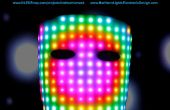 Tragbare LED-Matrix Gesichtsmaske