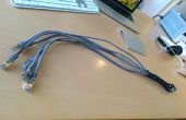 Ethernet-Kabel Peitsche