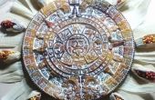 Aztekische Kalender Kranz