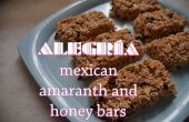Alegria - gesunde mexikanische Amarant und Honig Bars