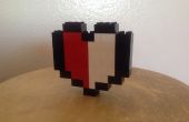 Zelda 8bit-Lego Herz