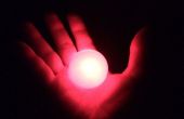 Glühen in der dunklen LED-Ping-Pong-Ball