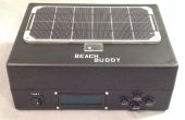 Beach Buddy: 3-in-1 Solar-Ladegerät, Boombox und Sonnenbrand Timer Calculator