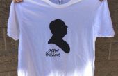 DIY-benutzerdefinierte Siebdruck Alfred Hitchcock-t-Shirt