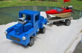 LEGO 40 Willys Street Rod mit Speed-Boot und Anhänger