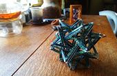 Komplexes Origami Skulptur: K3 - 20 gewebt Dreiecke - kein Kleber